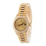 Cheapest Supreme Rolex Lady Datejust 26mm Yellow Gold Diamond - Image 3
