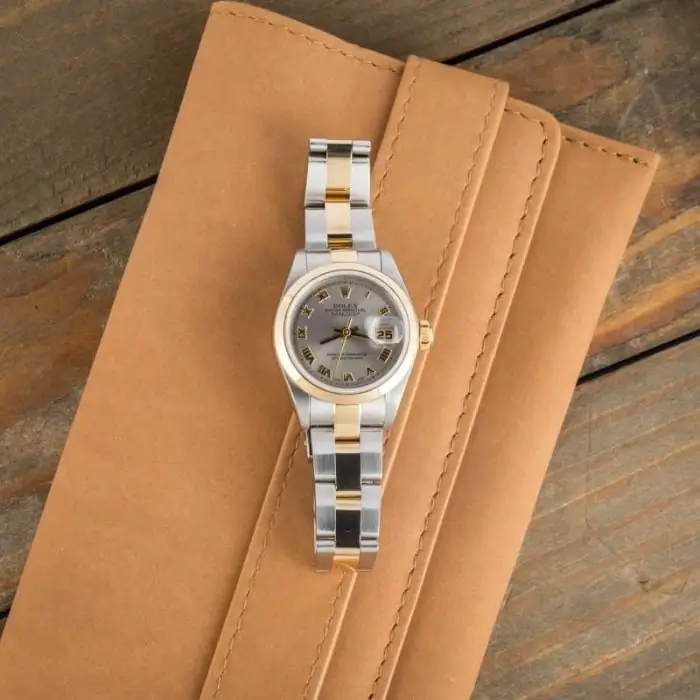 Cheapest Rolex 79163 Slate Roman Dial Clean Factory Super Clone - Image 6