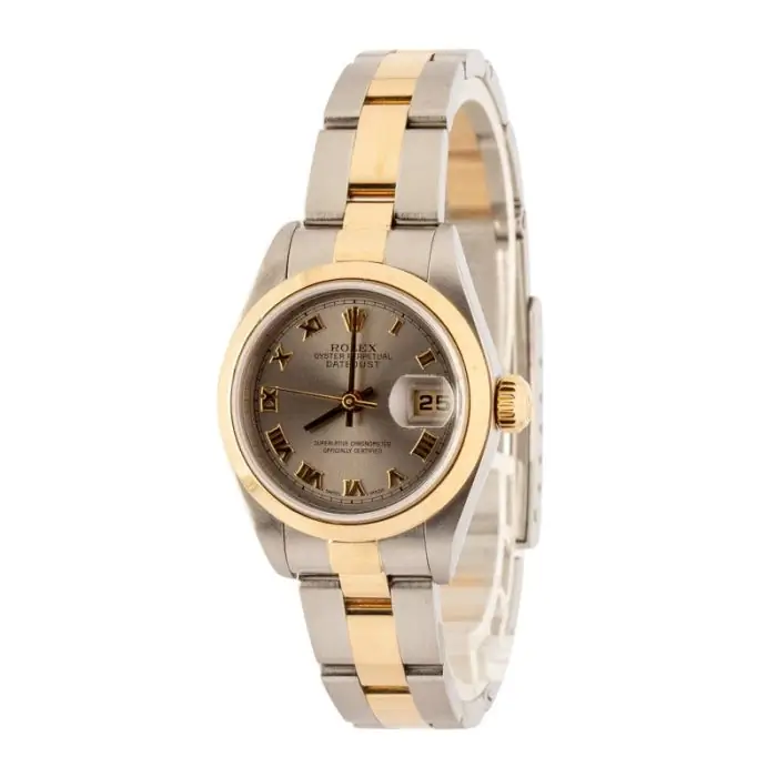 Cheapest Rolex 79163 Slate Roman Dial Clean Factory Super Clone - Image 3