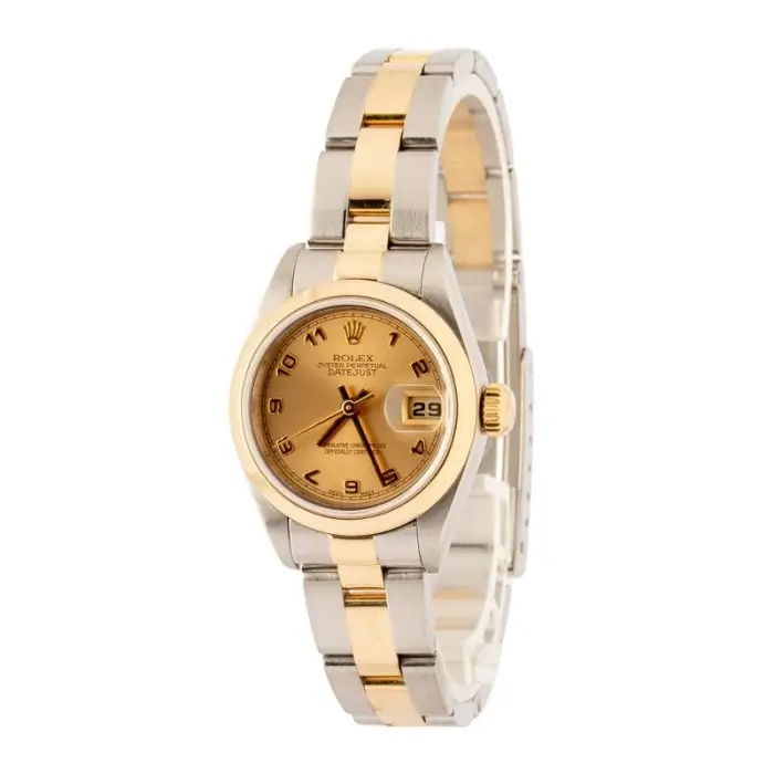 Cheapest Rolex Ladies Datejust 79163 Champagne Arabic Dial 26mm - Image 3