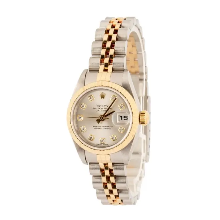 Cheapest Rolex Lady Datejust 79173 Two-Tone Diamond Dial Watch - Image 3