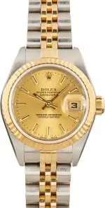 Cheapest Supreme Rolex Lady Datejust Two-Tone Champagne Dial 26mm