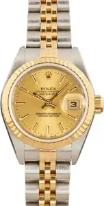 Cheapest Supreme Rolex Lady Datejust Two-Tone Champagne Dial 26mm