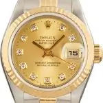 Cheapest Supreme Rolex Lady Datejust 79173 Two-Tone Champagne Diamond