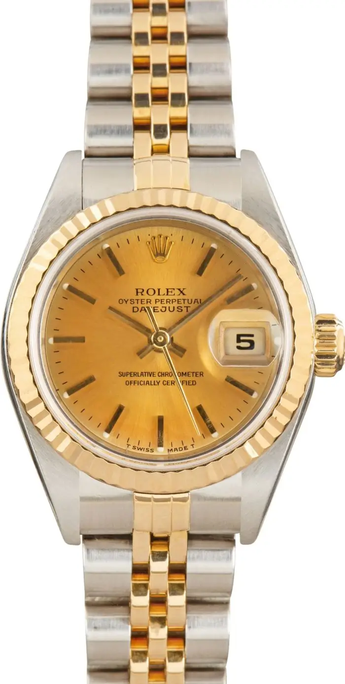 Clean Factory Supreme Rolex Datejust Two-Tone 79173 Champagne Dial - Image 2