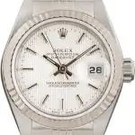 Cheapest Supreme Rolex 79174 Silver Tapestry 26mm Datejust