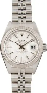 Cheapest Supreme Rolex 79174 Silver Tapestry 26mm Datejust