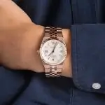 Cheapest Rolex Land-Dweller 36 Everose Gold Super Clone Watch - Image 5