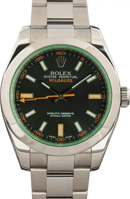 Clean Factory Super Clone Rolex Milgauss 116400 Black Dial 2010