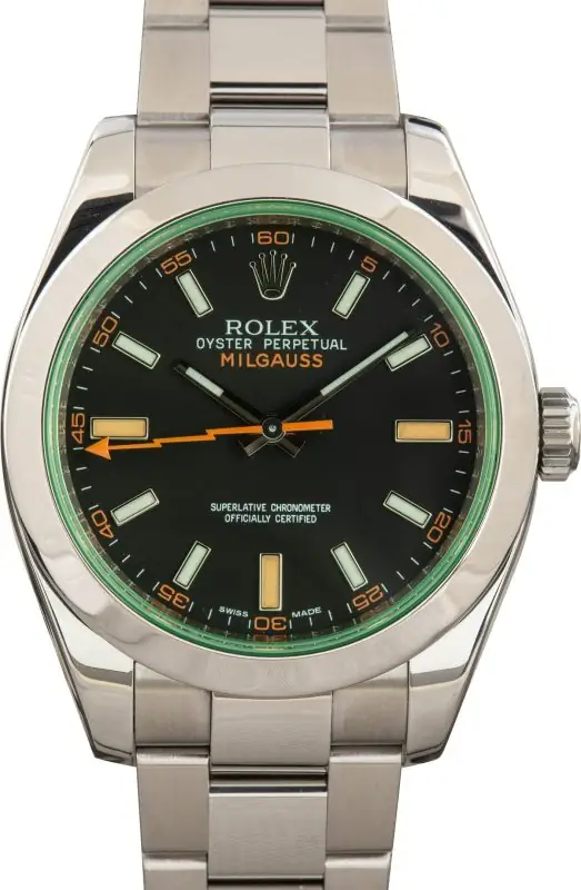 Clean Factory Super Clone Rolex Milgauss 116400 Black Dial 2010