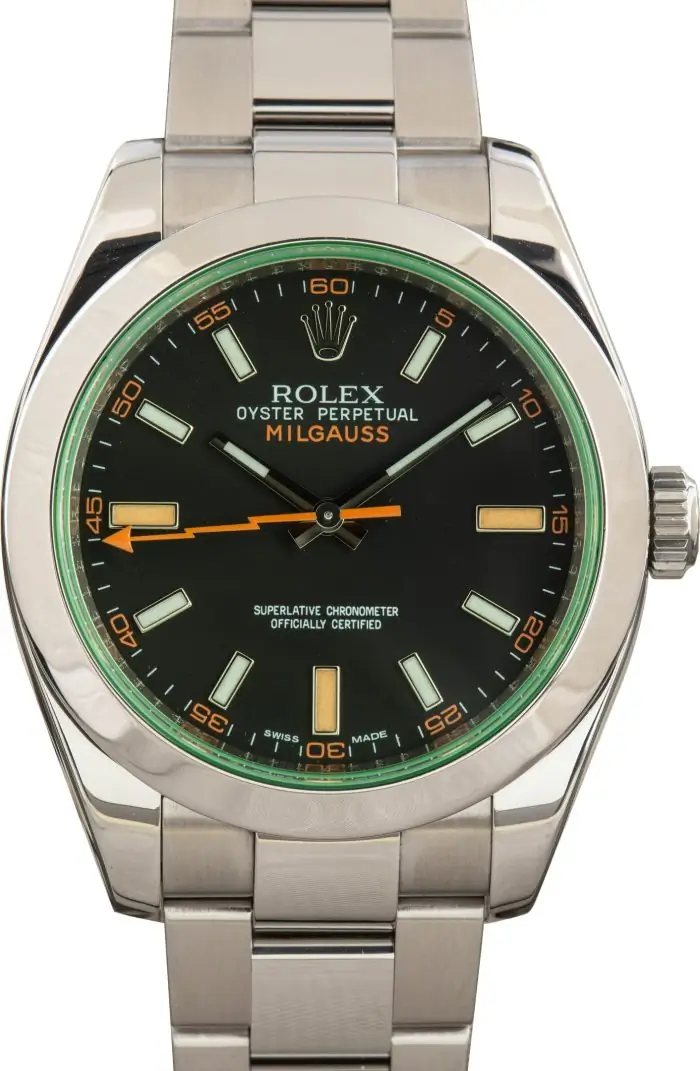 Clean Factory Super Clone Rolex Milgauss 116400 Black Dial 2010 - Image 2