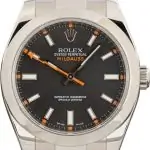 Clean Factory Supreme Rolex Milgauss 116400 Black Dial Clone