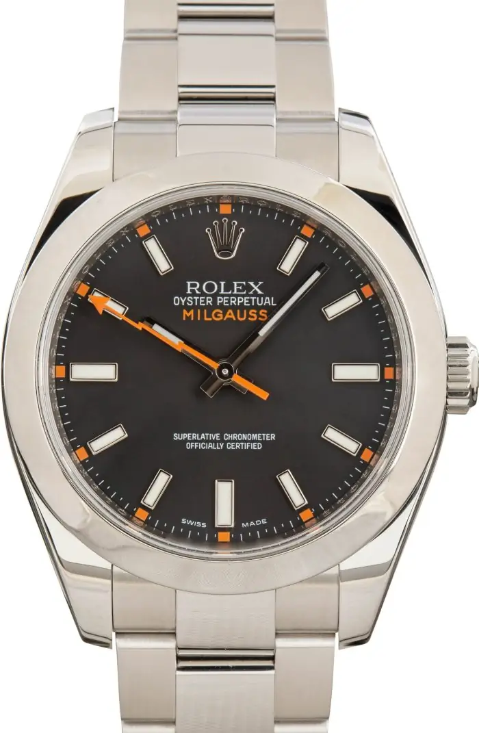 Clean Factory Supreme Rolex Milgauss 116400 Black Dial Clone - Image 2