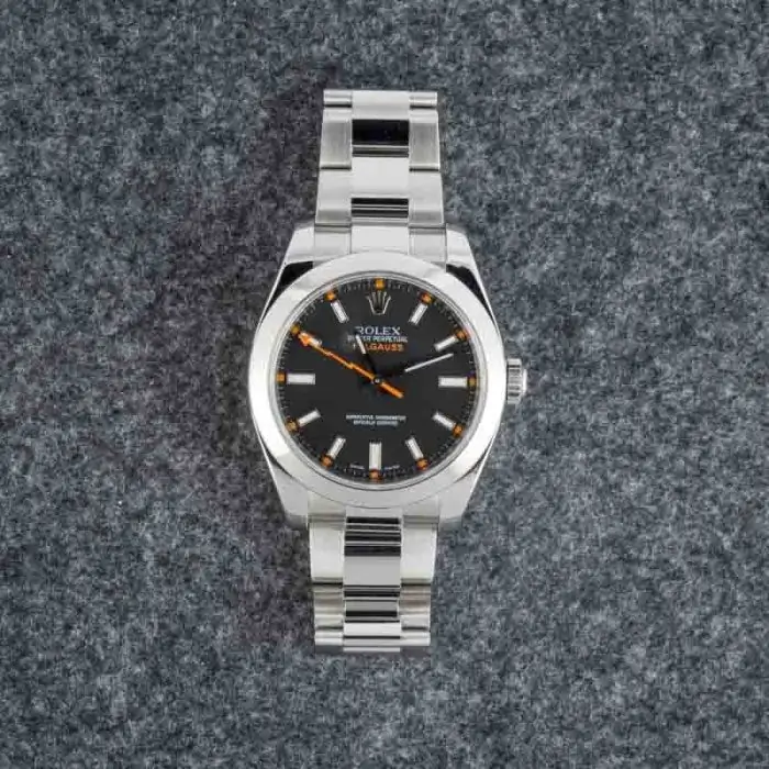 Clean Factory Supreme Rolex Milgauss 116400 Black Dial Clone - Image 5