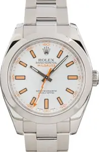 Cheapest Rolex Milgauss 116400 White Dial Super Clone