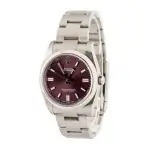 Cheapest Rolex Oyster Perpetual 36mm Red Grape Dial Super Clone - Image 3