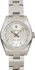 Cheapest Rolex Oyster Perpetual 26mm Silver Dial 176200