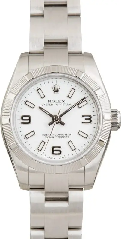 Cheapest Rolex Oyster Perpetual 26mm White Dial 176210