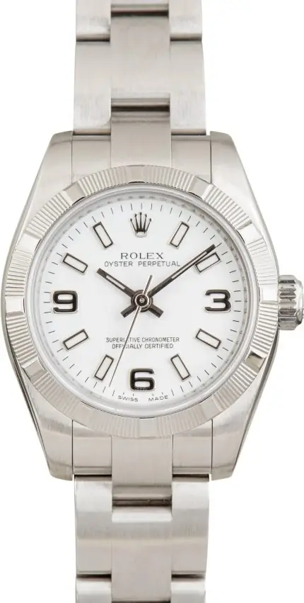 Cheapest Rolex Oyster Perpetual 26mm White Dial 176210