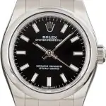 Cheapest Supreme Rolex Oyster Perpetual 26 Black Dial 176200