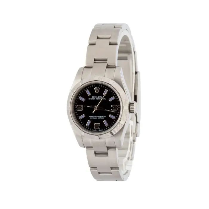 Clean Factory Supreme Rolex Oyster Perpetual 26mm Black Dial - Image 3