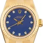Cheapest Rolex Oyster Perpetual 26 67198 Blue Diamond Dial