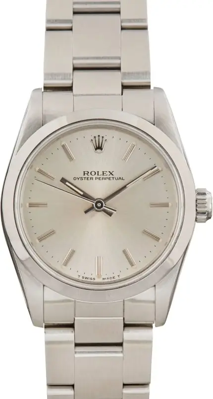 Cheapest Rolex Oyster Perpetual 31mm Silver Dial 67480