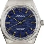 Cheapest Rolex Oyster Perpetual 34 Blue Dial 1002 Stainless Steel