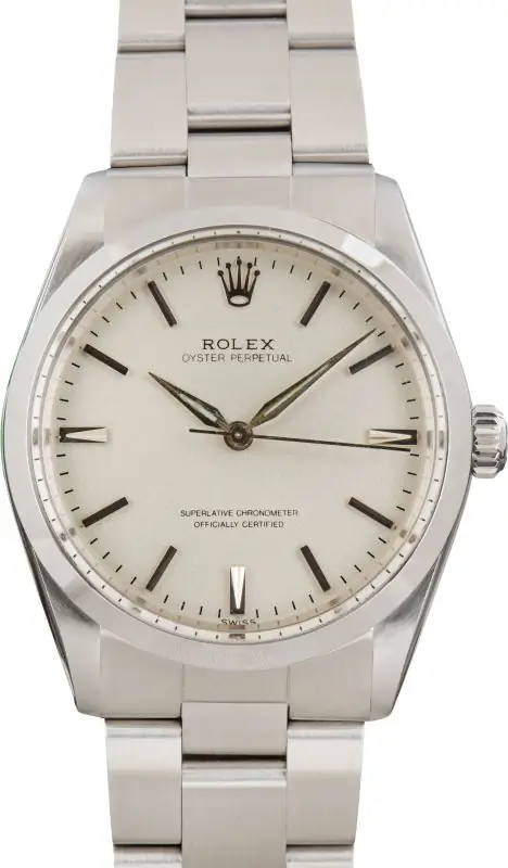 Clean Factory Super Clone Rolex Oyster Perpetual 34 Silver 1002
