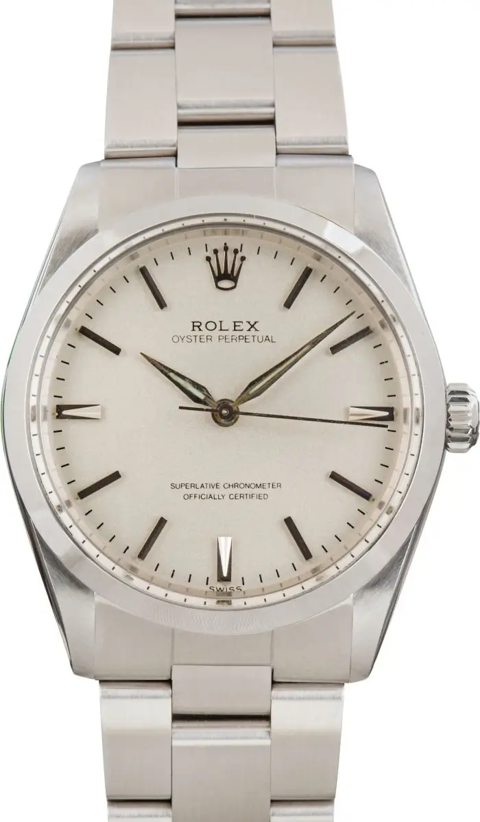 Clean Factory Super Clone Rolex Oyster Perpetual 34 Silver 1002 - Image 2