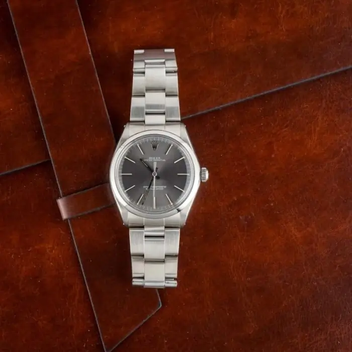 Clean Factory Supreme Rolex Oyster Perpetual 34mm 1002 Slate Dial - Image 5