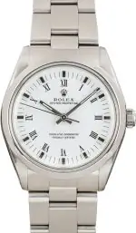 Cheapest Rolex Oyster Perpetual 1002 White Dial 34mm