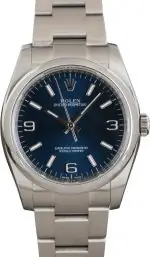 Clean Factory Supreme Rolex Oyster Perpetual 36mm Blue Arabic Dial