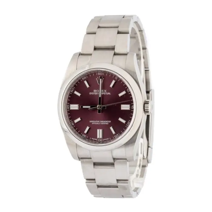 Cheapest Rolex Oyster Perpetual 36mm Red Grape 116000 - Image 3