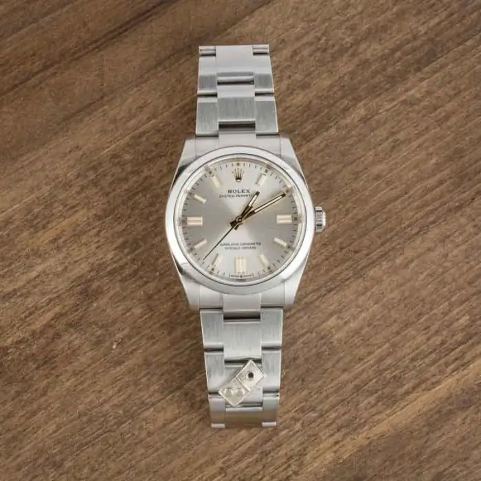 Clean Factory Supreme Rolex Oyster Perpetual 36mm Silver Dial - Image 6