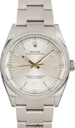 Clean Factory Supreme Rolex Oyster Perpetual 36mm Silver Dial