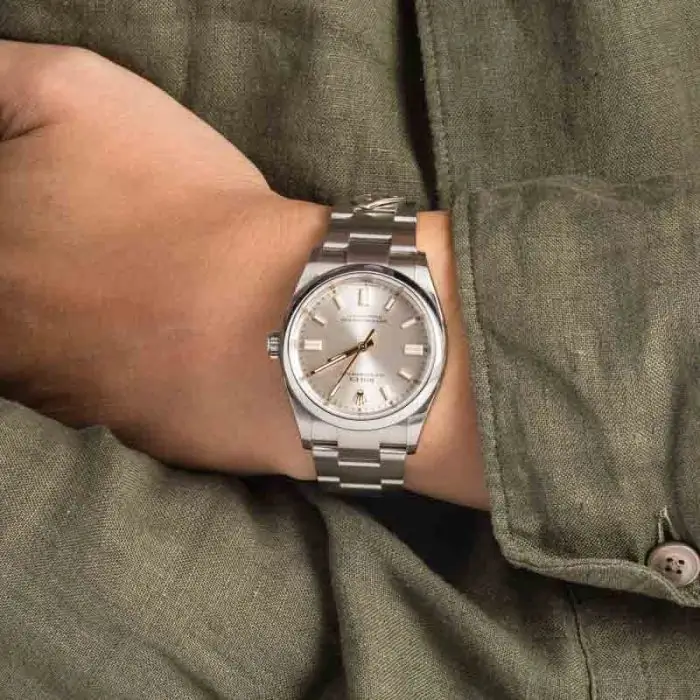 Clean Factory Supreme Rolex Oyster Perpetual 36mm Silver Dial - Image 5