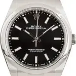 Cheapest Rolex Oyster Perpetual 39mm 114300 Black Dial