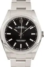 Cheapest Rolex Oyster Perpetual 39mm 114300 Black Dial