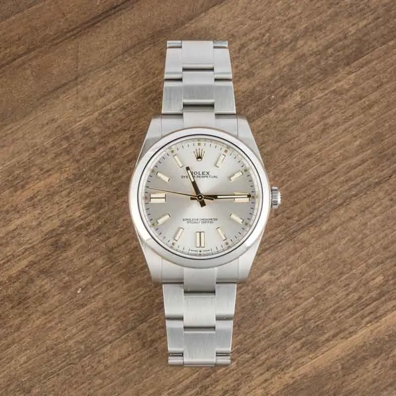 Cheapest Supreme Rolex Oyster Perpetual 41mm Silver Dial Super Clone