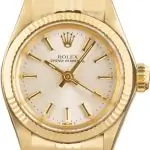 Cheapest Rolex 6719 Yellow Gold Vintage Ladies Oyster Perpetual