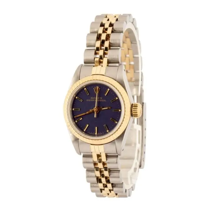 Clean Factory Supreme Rolex Oyster Perpetual 67193 Blue Dial - Image 3
