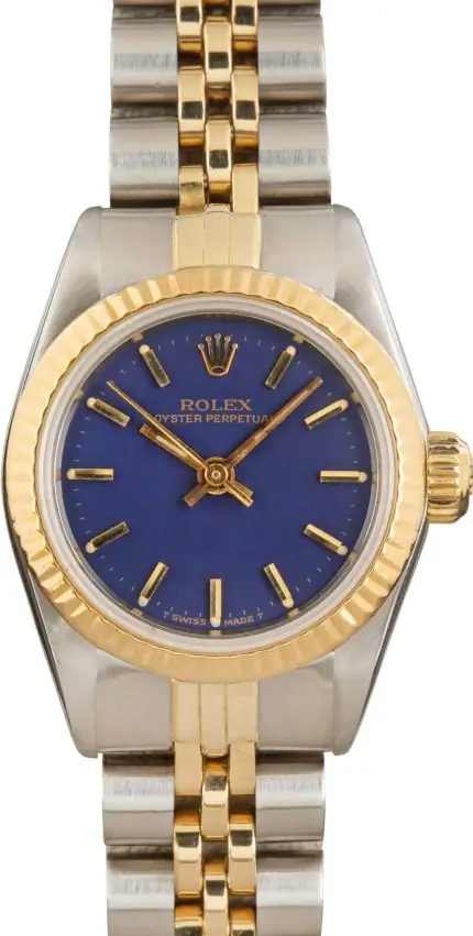 Clean Factory Supreme Rolex Oyster Perpetual 67193 Blue Dial