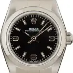 Cheapest Supreme Rolex Oyster Perpetual 24mm 1999 Black Dial