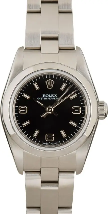 Cheapest Supreme Rolex Oyster Perpetual 24mm 1999 Black Dial
