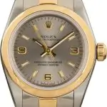 Clean Factory Supreme Rolex Oyster Perpetual 76183 Slate Dial 24mm