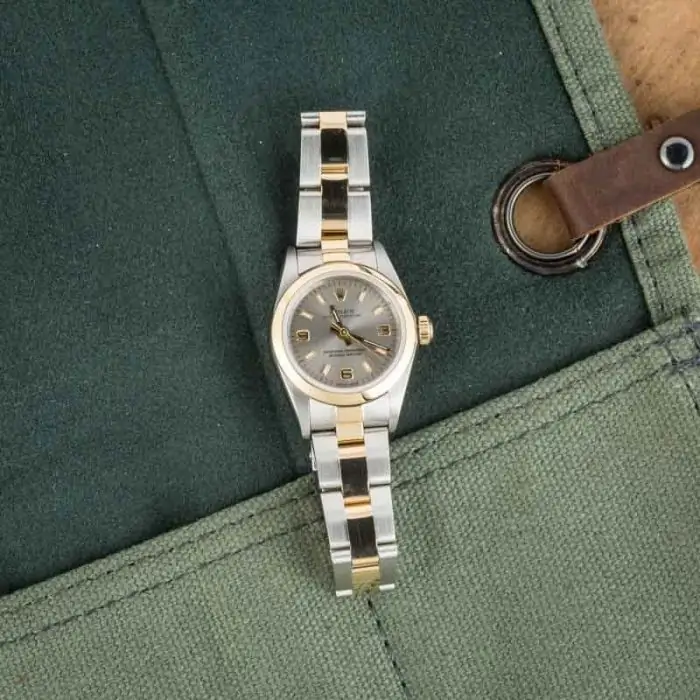 Clean Factory Supreme Rolex Oyster Perpetual 76183 Slate Dial 24mm - Image 5