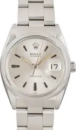 Cheapest Rolex Oysterdate 6694 Silver Dial Vintage 34mm