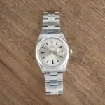 Cheapest Rolex Oysterdate 6694 Silver Dial Vintage 34mm - Image 6