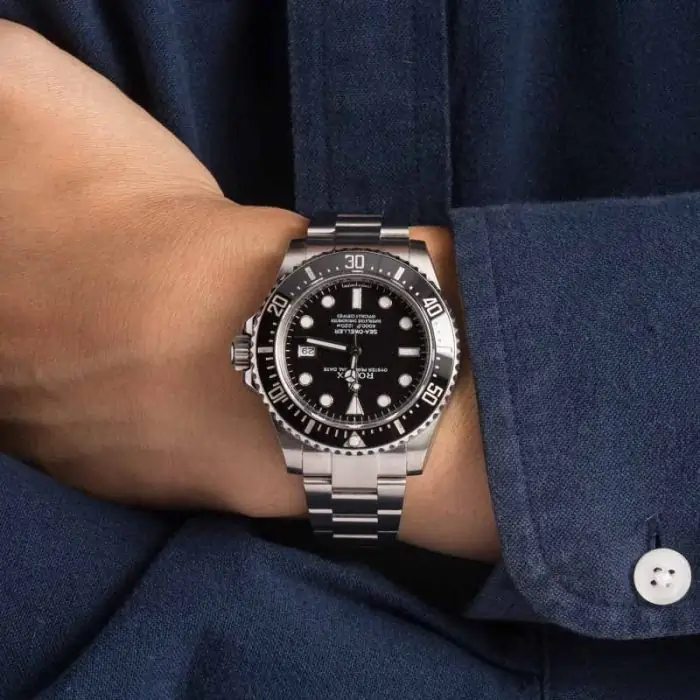 Clean Factory Super Clone Rolex Sea-Dweller 116600 Ceramic Bezel - Image 6